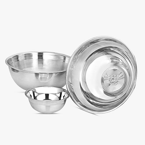 New Jonny Stainless Steel S.S FOOTED BOWL